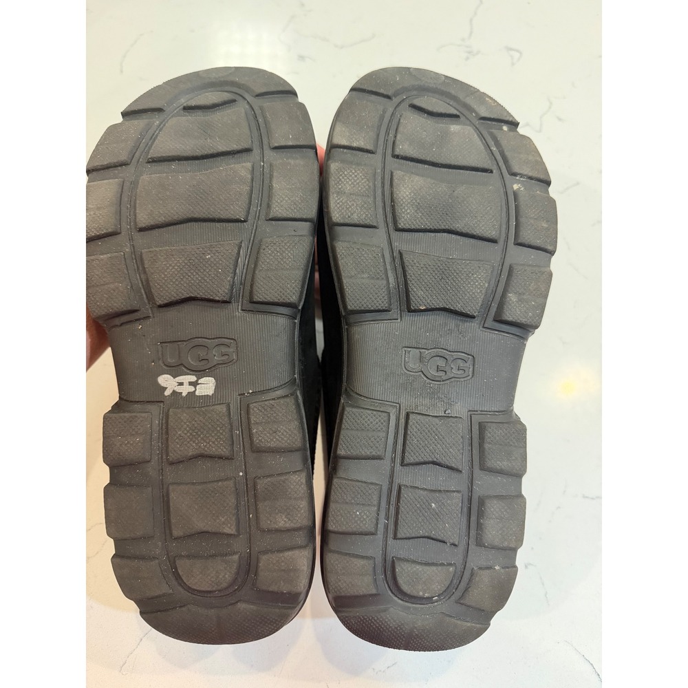 UGG Tasman X Black Waterproof Rubber Clogs Womens 9 Slip On Rain Shoes 1125730 - Picture 6 of 7